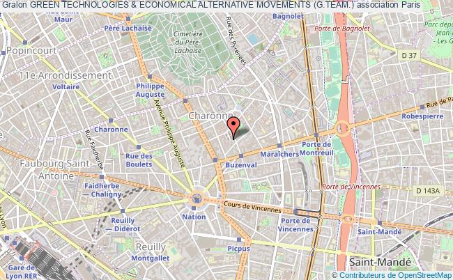 plan association Green Technologies & Economical Alternative Movements (g.team.) Paris