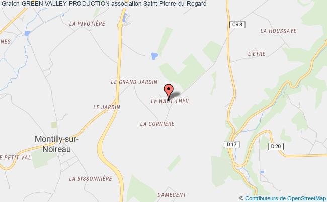plan association Green Valley Production Saint-Pierre-du-Regard