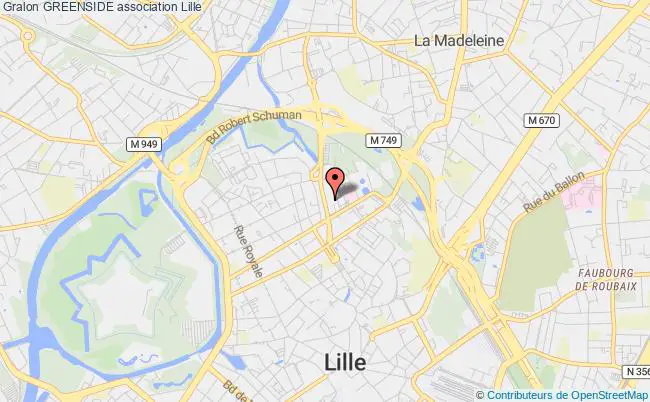 plan association Greenside Lille