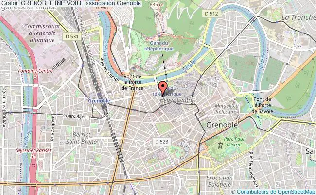plan association Grenoble Inp Voile Grenoble