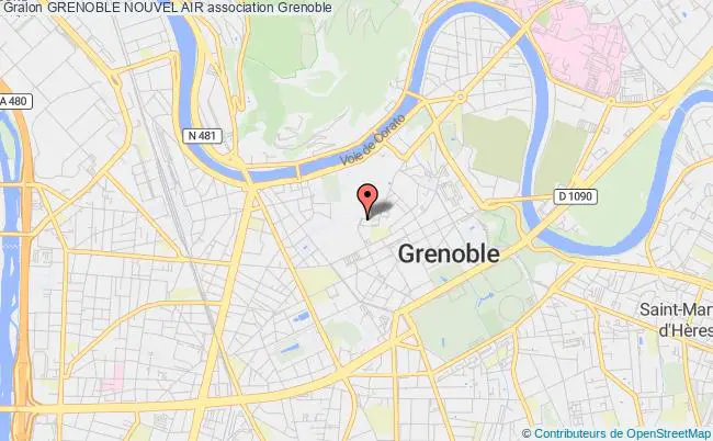 plan association Grenoble Nouvel Air Grenoble
