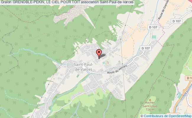 plan association Grenoble-pekin, Le Ciel Pour Toit Saint-Paul-de-Varces