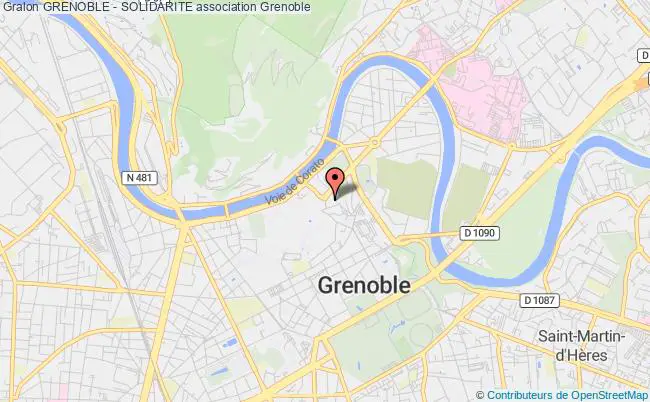 plan association Grenoble - Solidarite Grenoble