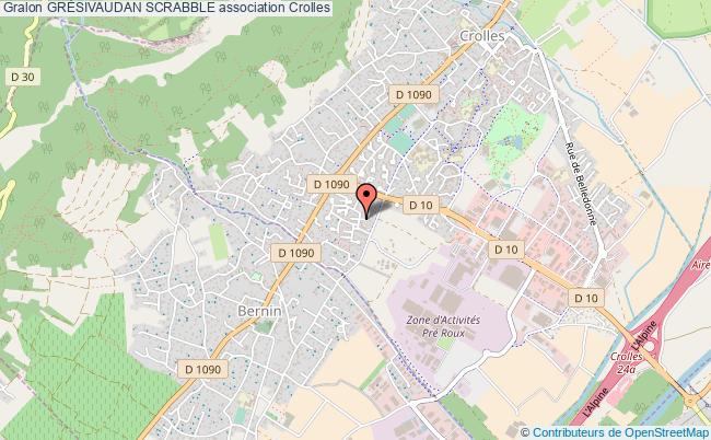 GRÉSIVAUDAN SCRABBLE