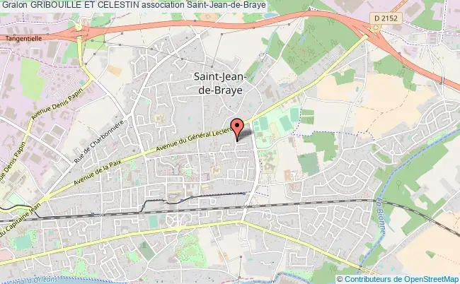 plan association Gribouille Et Celestin Saint-Jean-de-Braye