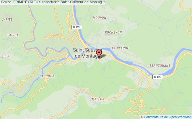 plan association Grimp'eyrieux Saint-Sauveur-de-Montagut