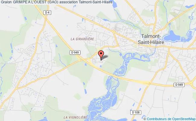 plan association Grimpe A L'ouest (gao) Talmont-Saint-Hilaire