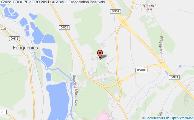 plan association Groupe Agro 209 Unilasalle Beauvais