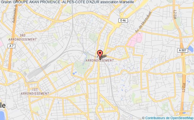 plan association Groupe Akan Provence -alpes-cote D'azur Marseille 4