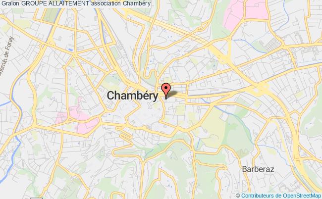 plan association Groupe Allaitement Chambéry