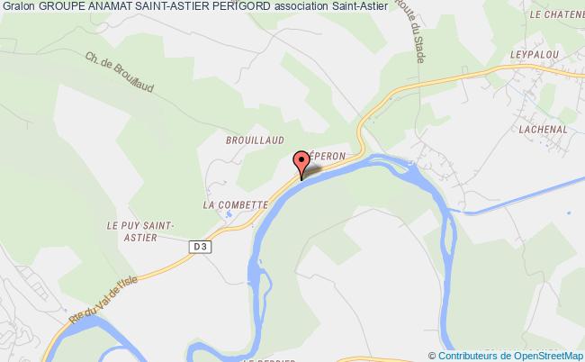 plan association Groupe Anamat Saint-astier Perigord Saint-Astier