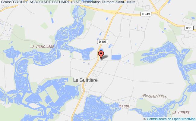 plan association Groupe Associatif Estuaire (gae) Talmont-Saint-Hilaire