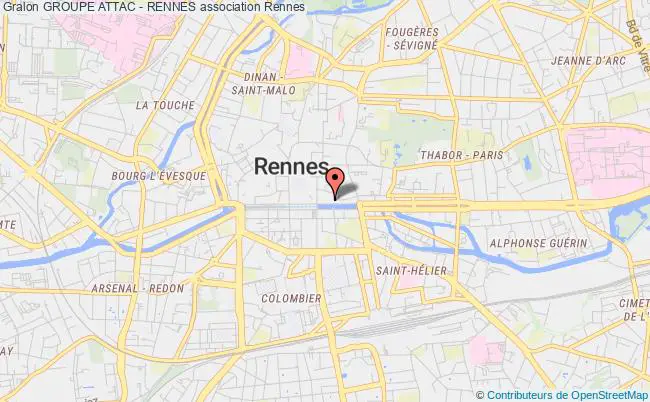 plan association Groupe Attac - Rennes Rennes
