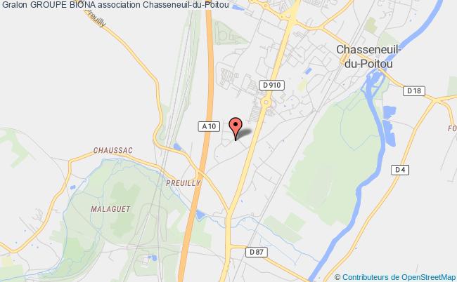 plan association Groupe Biona Chasseneuil-du-Poitou