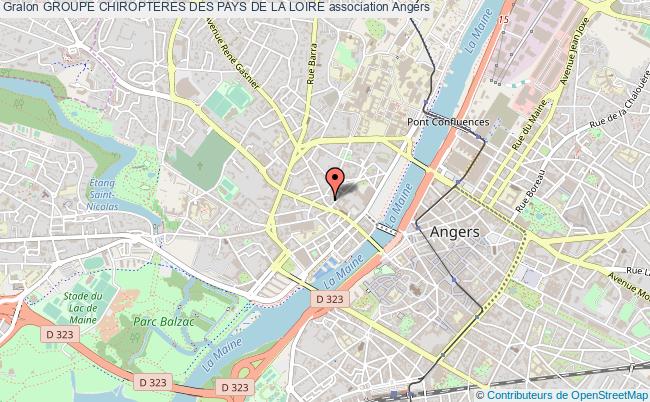 plan association Groupe Chiropteres Des Pays De La Loire Angers