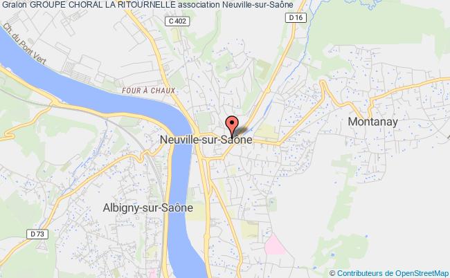 plan association Groupe Choral La Ritournelle Neuville-sur-Saône