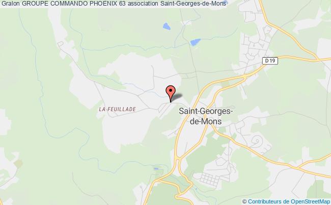 plan association Groupe Commando Phoenix 63 Saint-Georges-de-Mons