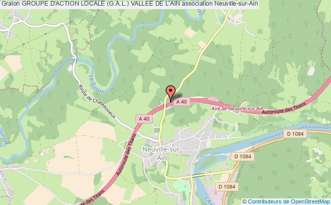 plan association Groupe D'action Locale (g.a.l.) Vallee De L'ain Neuville-sur-Ain