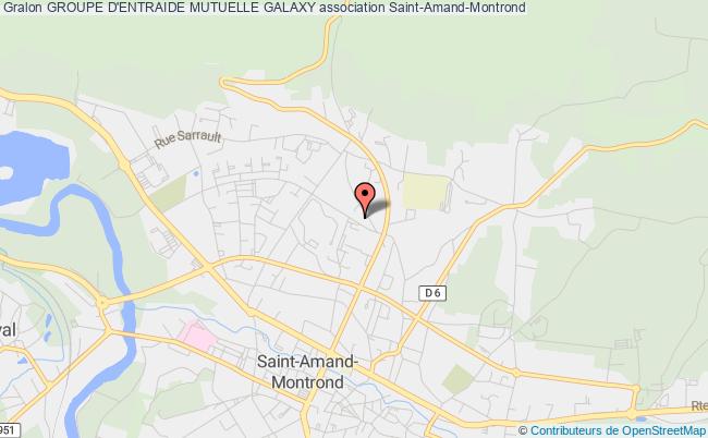 plan association Groupe D'entraide Mutuelle Galaxy Saint-Amand-Montrond
