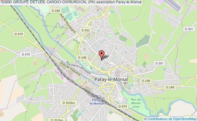 plan association Groupe D'etude Cardio-chirurgical (pa) Paray-le-Monial