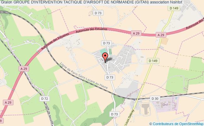plan association Groupe D'intervention Tactique D'airsoft De Normandie (gitan) Nointot