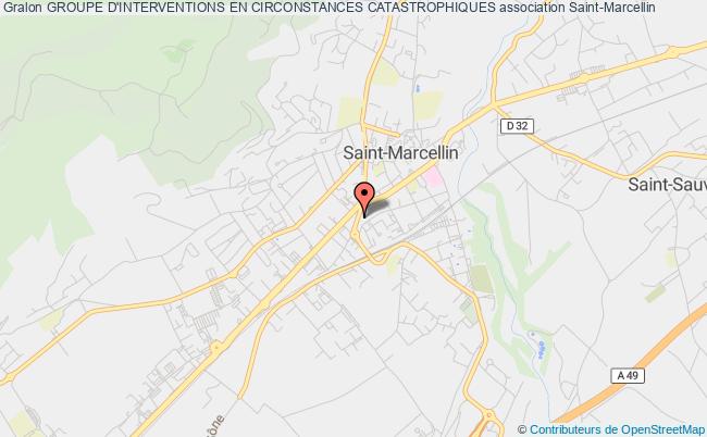 plan association Groupe D'interventions En Circonstances Catastrophiques Saint-Marcellin