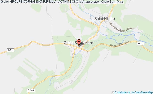 plan association Groupe D'organisateur Multi-activite (g.o.m.a) Chalo-Saint-Mars