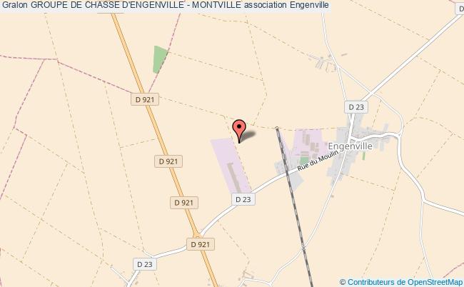plan association Groupe De Chasse D'engenville - Montville Engenville