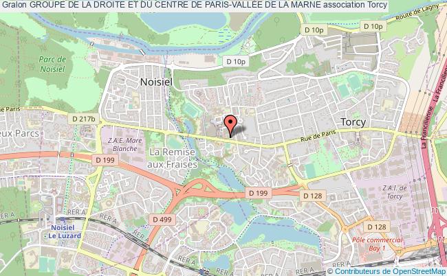 plan association Groupe De La Droite Et Du Centre De Paris-vallÉe De La Marne Torcy