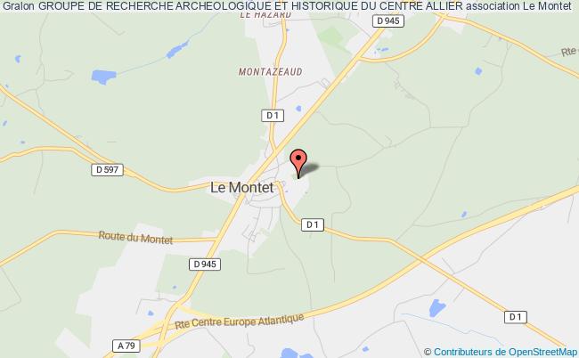 GROUPE DE RECHERCHE ARCHEOLOGIQUE ET HISTORIQUE DU CENTRE ALLIER