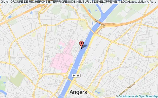 plan association Groupe De Recherche Interprofessionnel Sur Le DÉveloppement Local Angers
