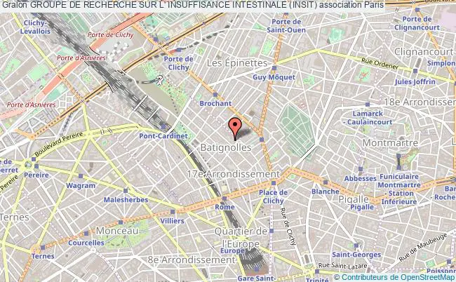 plan association Groupe De Recherche Sur L' Insuffisance Intestinale (insit) PARIS
