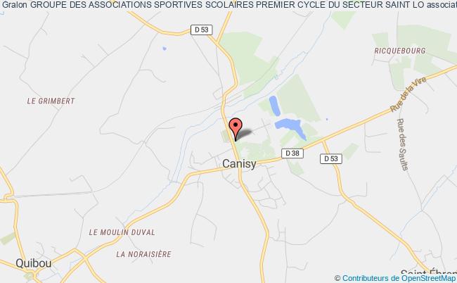 GROUPE DES ASSOCIATIONS SPORTIVES SCOLAIRES PREMIER CYCLE DU SECTEUR SAINT LO