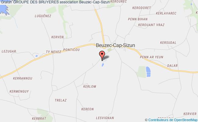 plan association Groupe Des Bruyeres Beuzec-Cap-Sizun