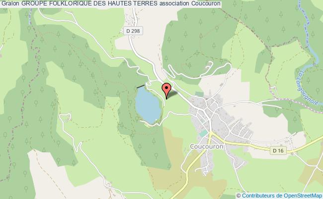 plan association Groupe Folklorique Des Hautes Terres Coucouron