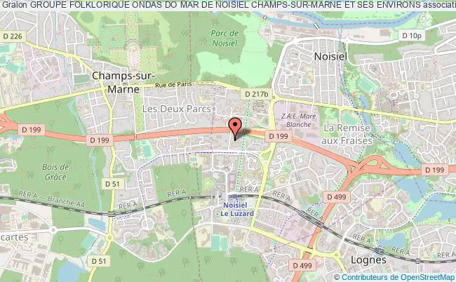 plan association Groupe Folklorique Ondas Do Mar De Noisiel Champs-sur-marne Et Ses Environs Noisiel