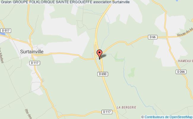 plan association Groupe Folklorique Sainte Ergoueffe Surtainville