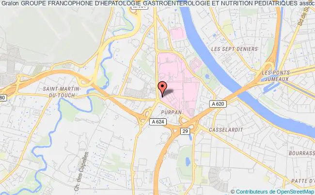 plan association Groupe Francophone D'hepatologie Gastroenterologie Et Nutrition Pediatriques Toulouse