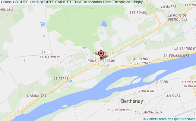 plan association Groupe Omnisports Saint Etienne Saint-Étienne-de-Chigny