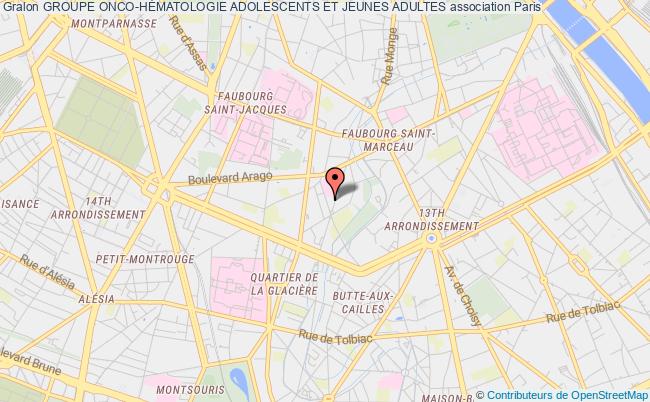 GROUPE ONCO-HÉMATOLOGIE ADOLESCENTS ET JEUNES ADULTES