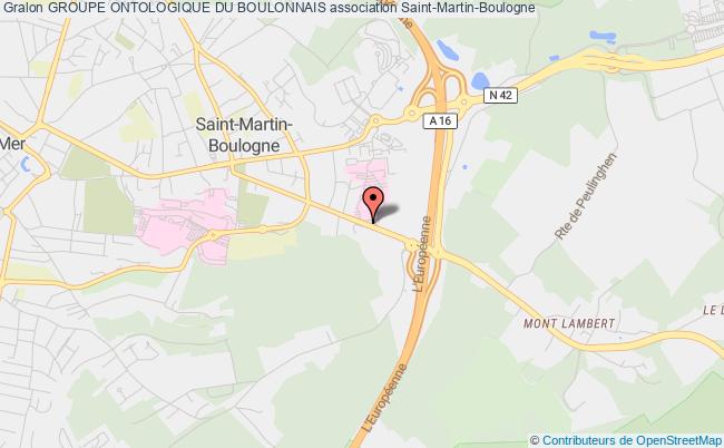 plan association Groupe Ontologique Du Boulonnais Saint-Martin-Boulogne