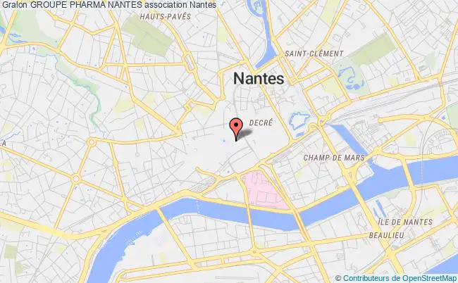 plan association Groupe Pharma Nantes Nantes