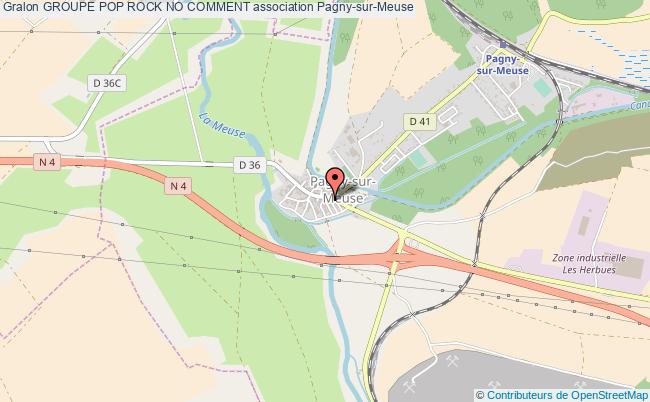 plan association Groupe Pop Rock No Comment Pagny-sur-Meuse