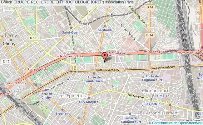 plan association Groupe Recherche En Proctologie (grep) Paris