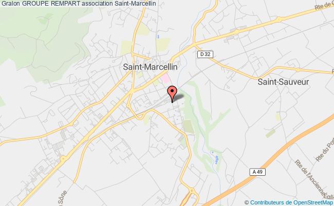 plan association Groupe Rempart Saint-Marcellin