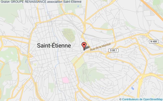 plan association Groupe Renaissance Saint-Étienne