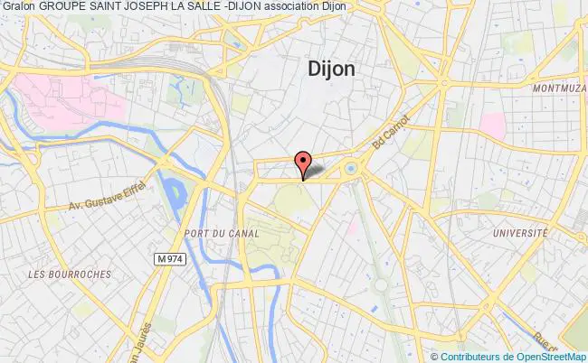 plan association Groupe Saint Joseph La Salle -dijon Dijon cedex