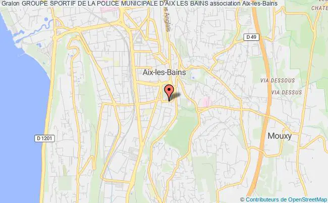 GROUPE SPORTIF DE LA POLICE MUNICIPALE D'AIX LES BAINS