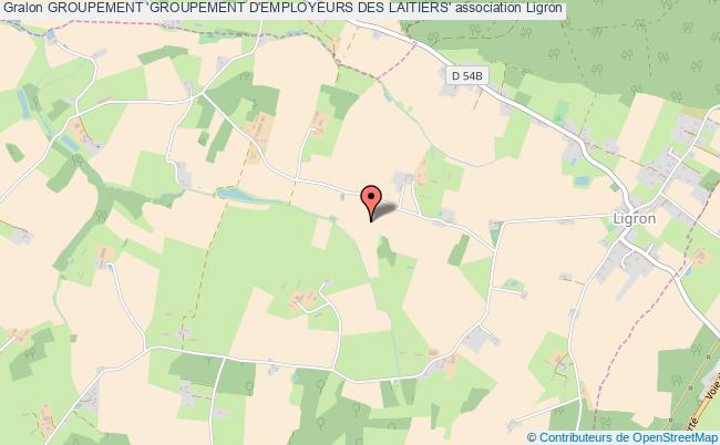 plan association Groupement 'groupement D'employeurs Des Laitiers' Ligron
