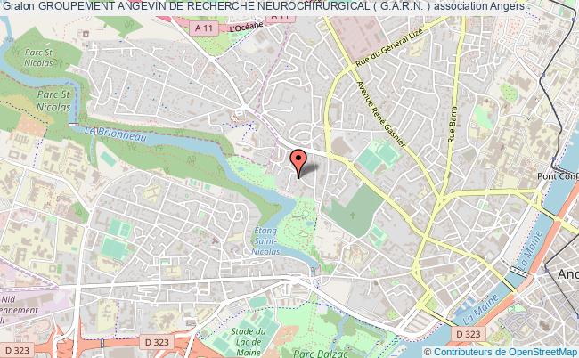 plan association Groupement Angevin De Recherche Neurochirurgical ( G.a.r.n. ) Angers